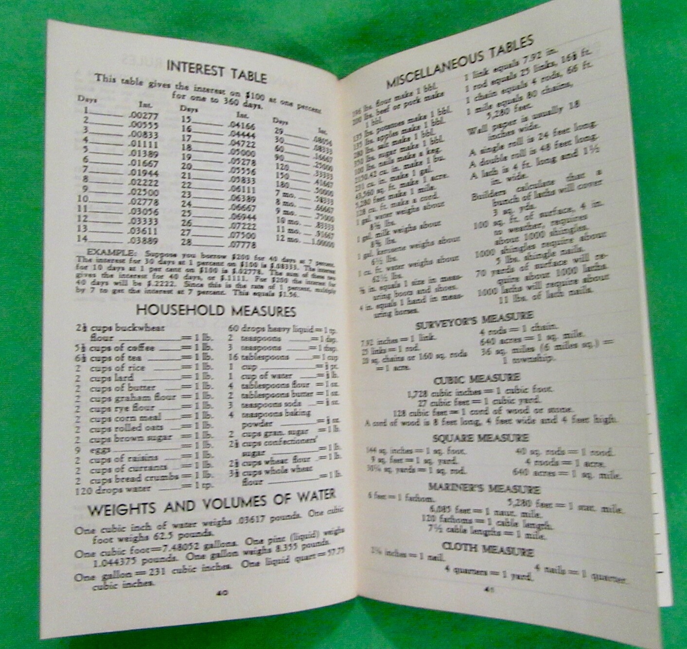 Vintage Continental Steel Corp. Farm & Livestock Record Book (1940)