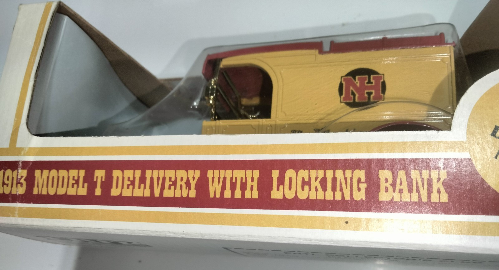 Vintage NOS New Holland Model T Delivery Truck 1/25 Scale Diecast Bank by Ertl