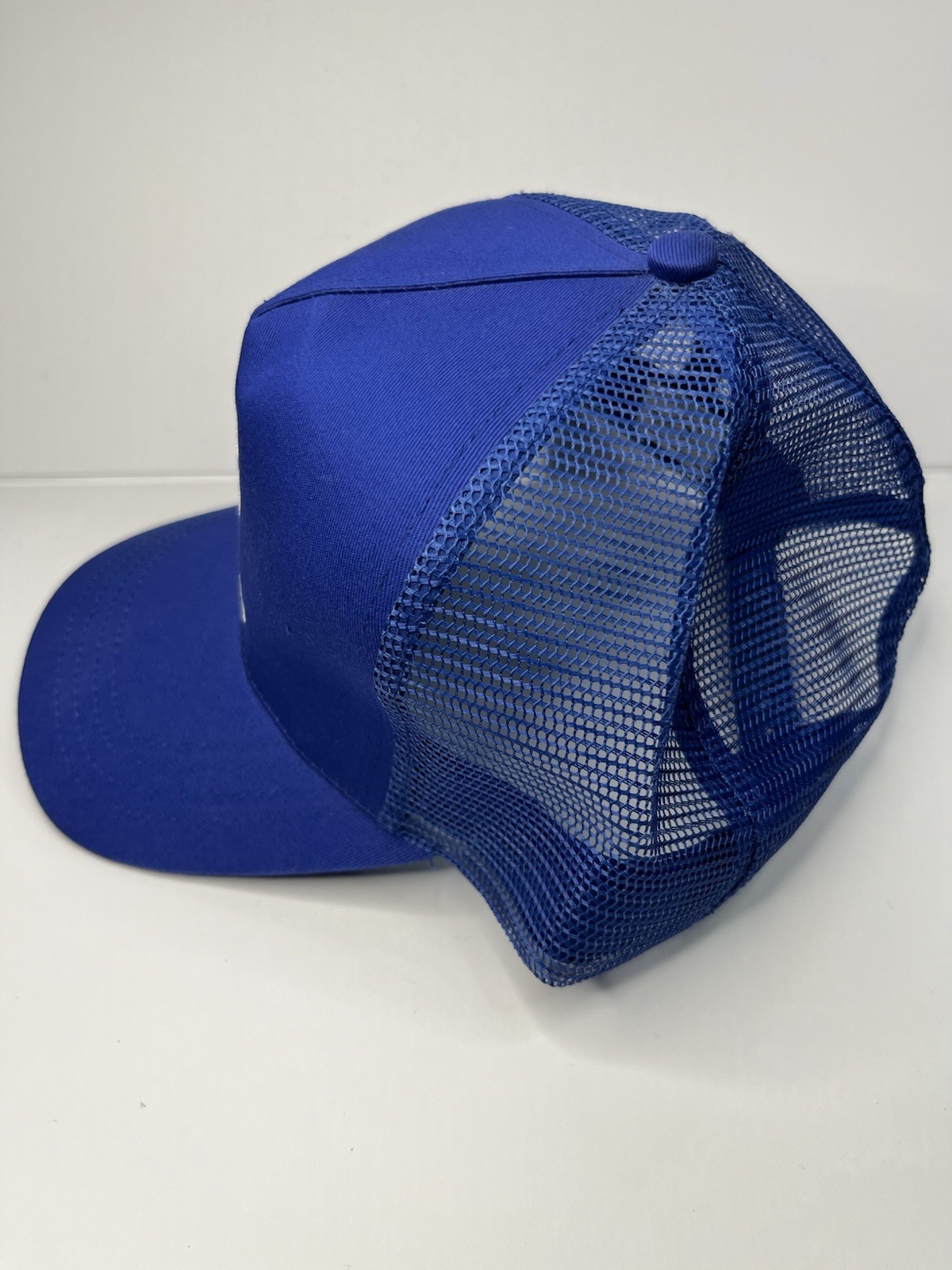 New Holland Trucker Embroidered Baseball Hat Blue Snap Back Adjustable Cap