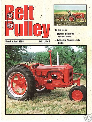 Rumely tractor collector, John Hiniker, Pedal Tractors, Belt Pulley Magazine