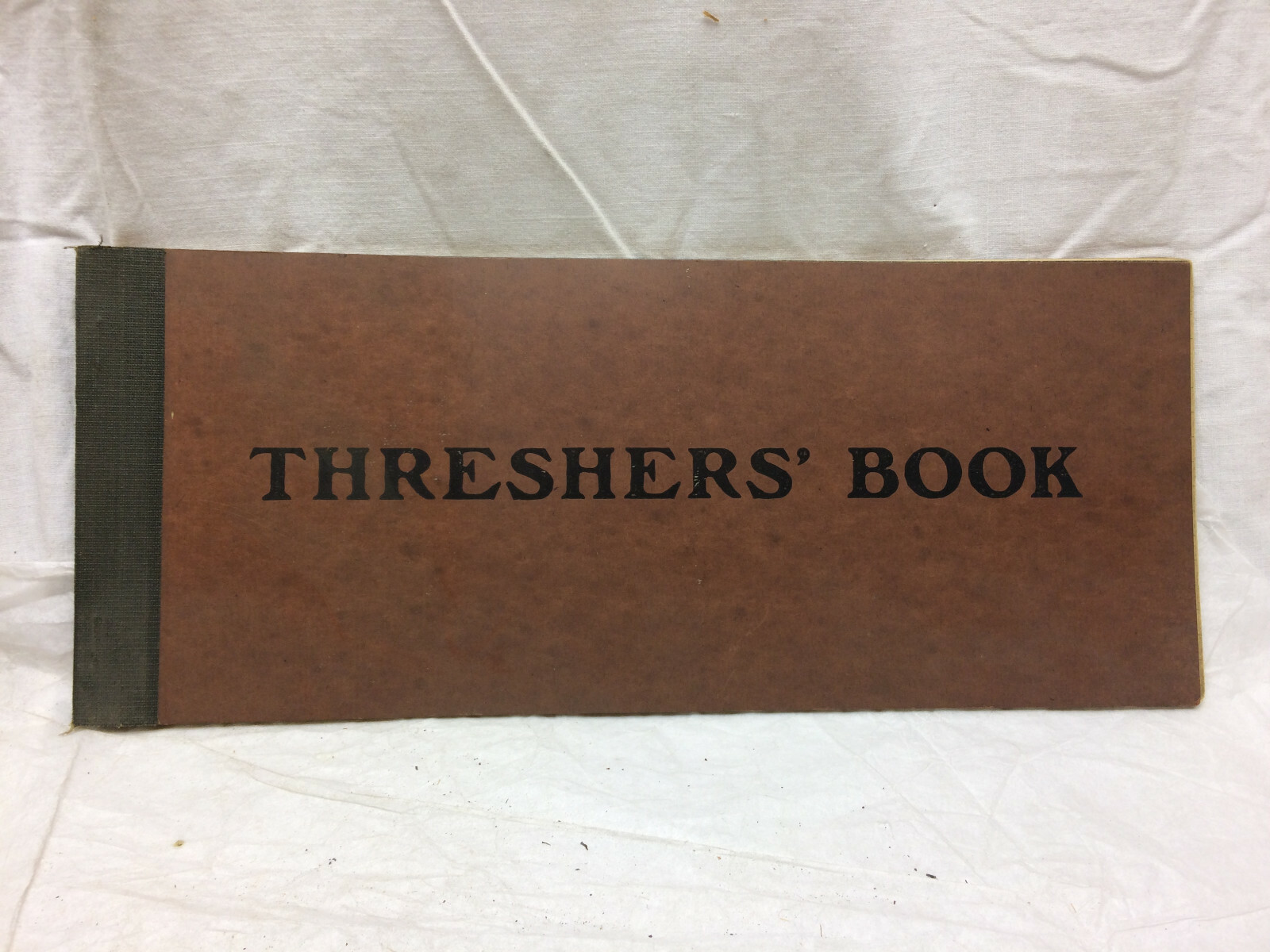 Vintage Threshers&rsquo; Book Farming Receipt Book Crop Weights & Measurement Chart