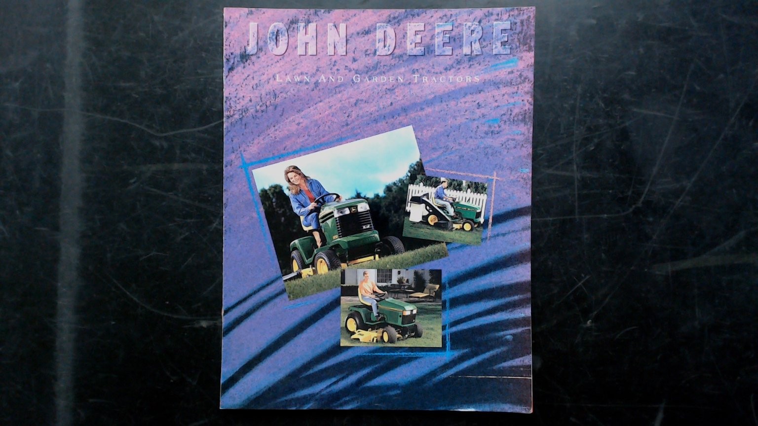 John Deere Lawn and Garden Tractors Brochure Vintage 1984-85 11×8.5in