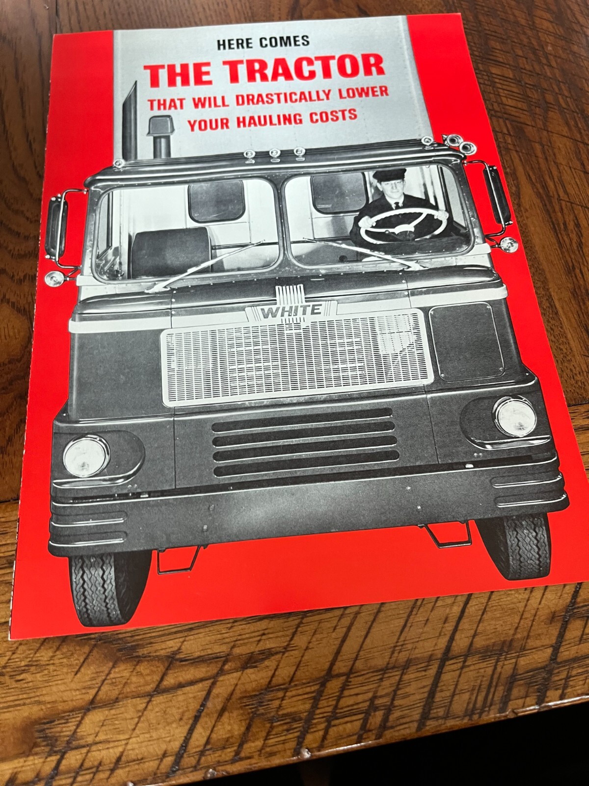 White Truck Lower Cost For 1962 Brochure SMPA