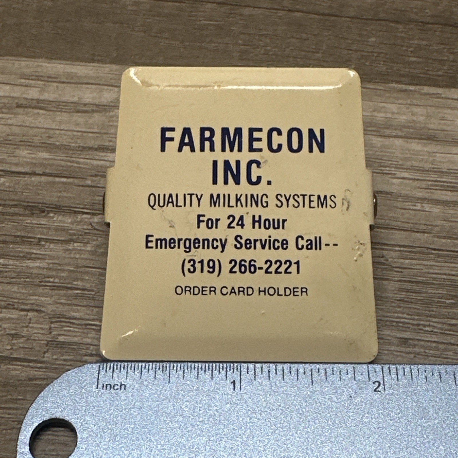 VINTAGE FARMECON INC. Quality Milking Systems DAIRY EQUIPMENT ENAMELED CLIP