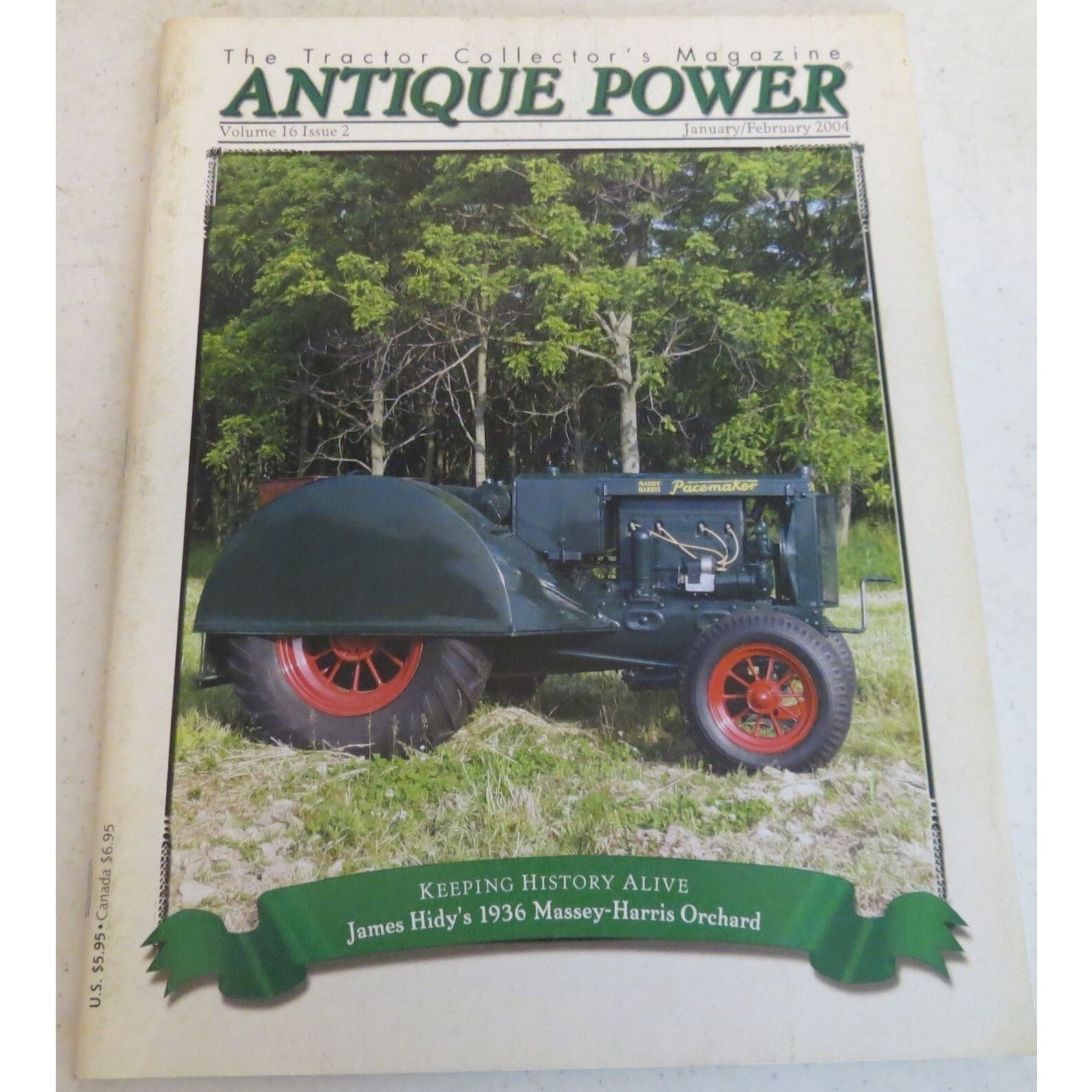 Jan/Feb 2004 Antique Power Tractor Collector&rsquo;s Magazine 1935 Farmall F-20 Jeep