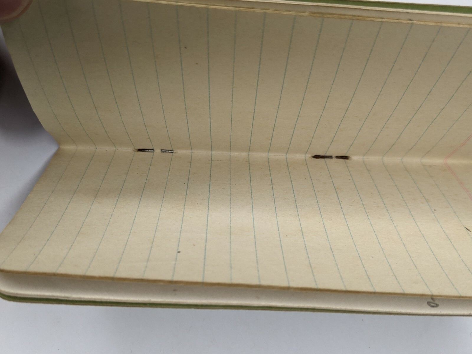 1938 Hooven & Allison Co Xenia Ohio Rope Twine Adv Pocket Ledger Notebook Diary