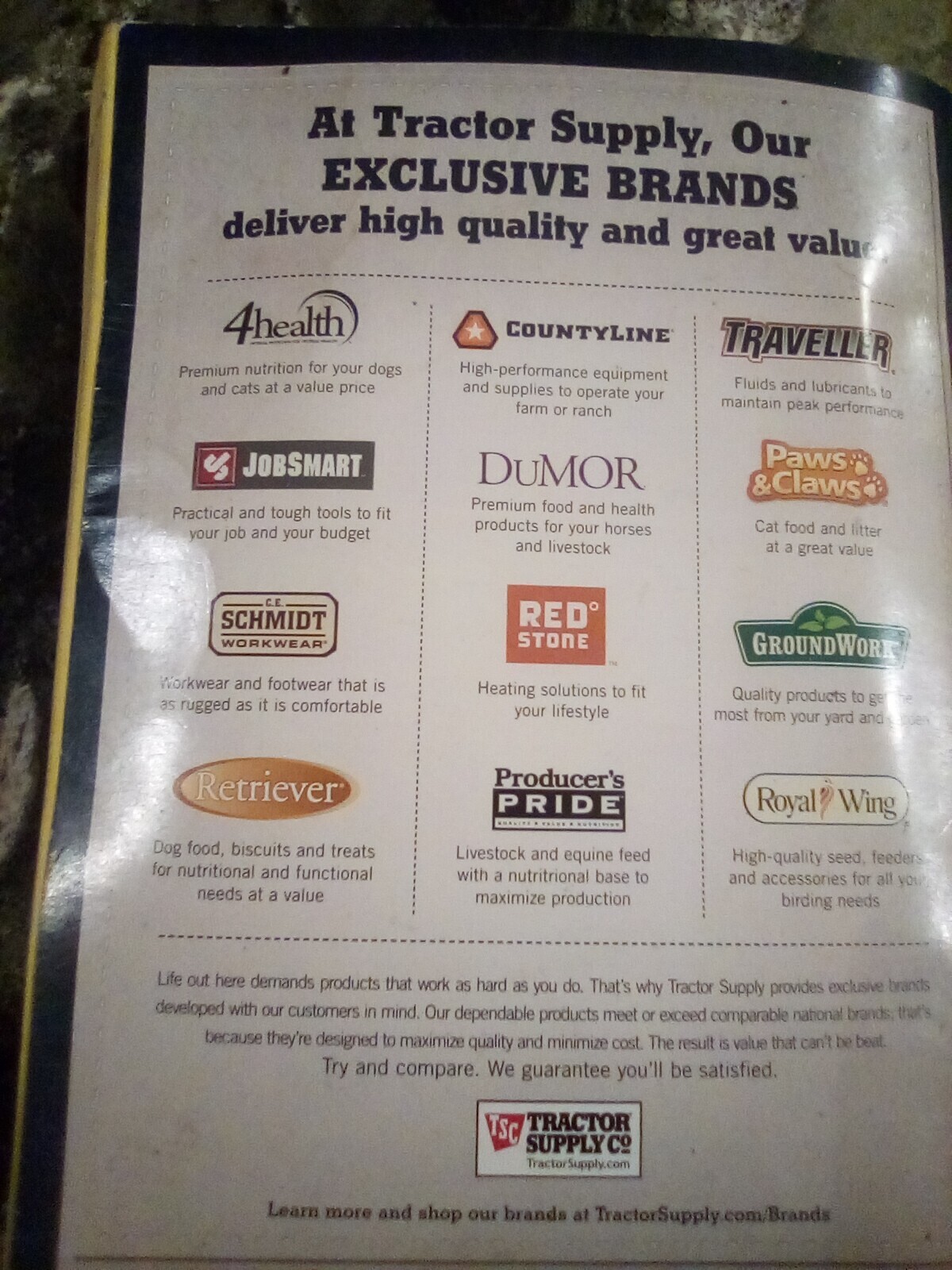2013 Tractor Supply 75th Anniversary Catalog