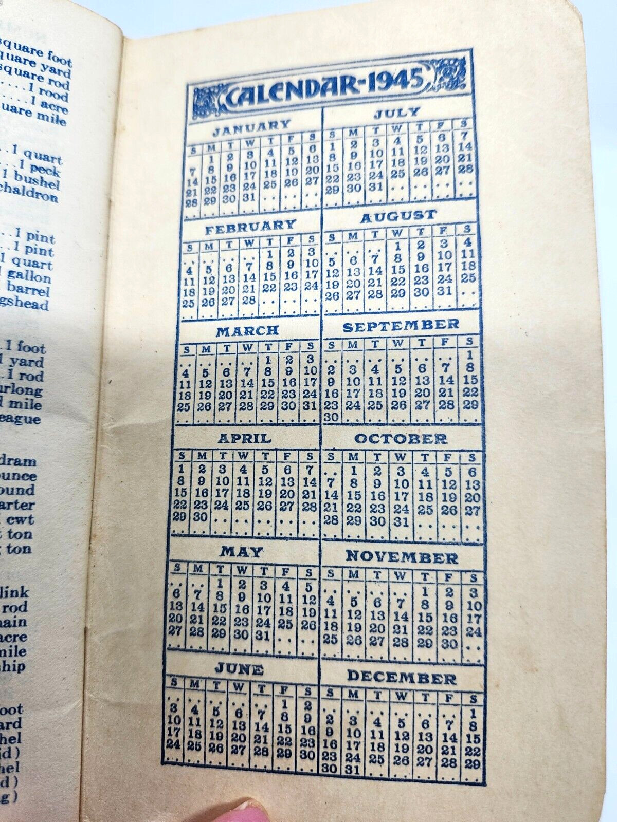 Royster Premium Quality Fertilizers VTG 1944 Notebook Advertising Note Pad