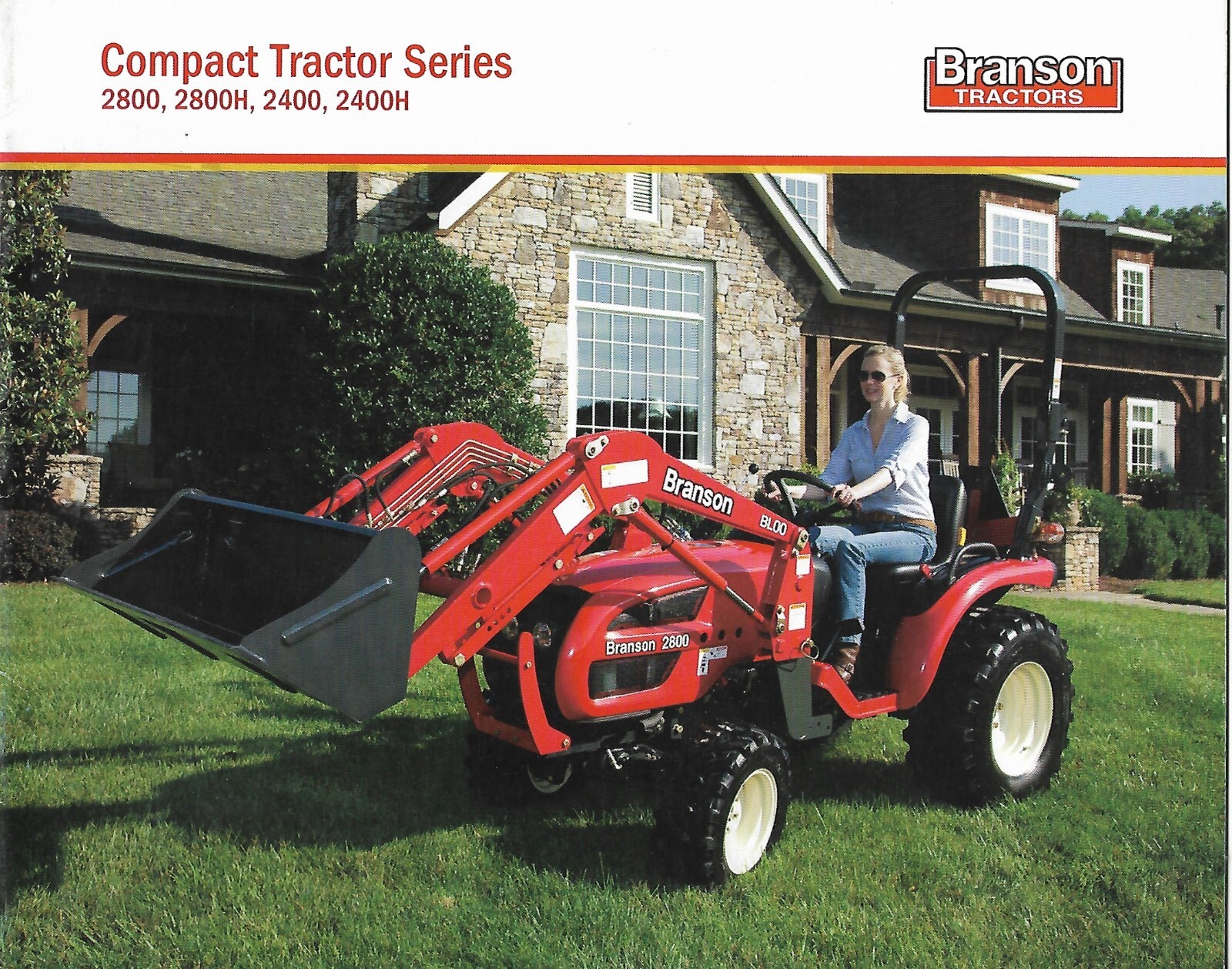 Farm Tractor Brochure – Branson – 2800 et al Compact – 2013 (F8912)