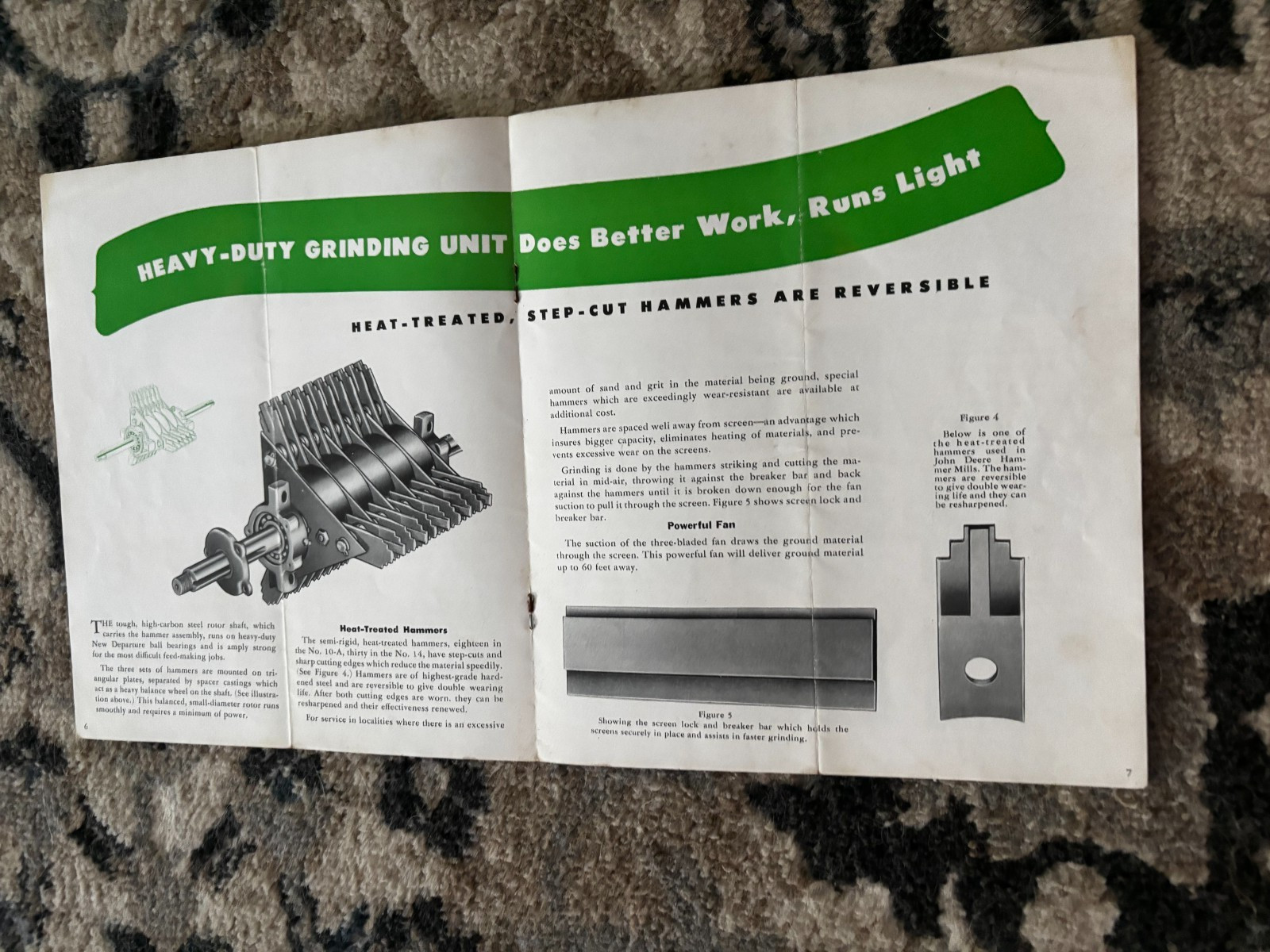 John Deere Hammer Mills For 1953 Brochure DCPA26