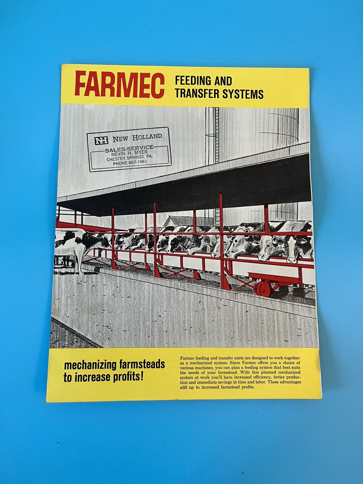 Vintage Set of 4 Farmec Buyers Guide.