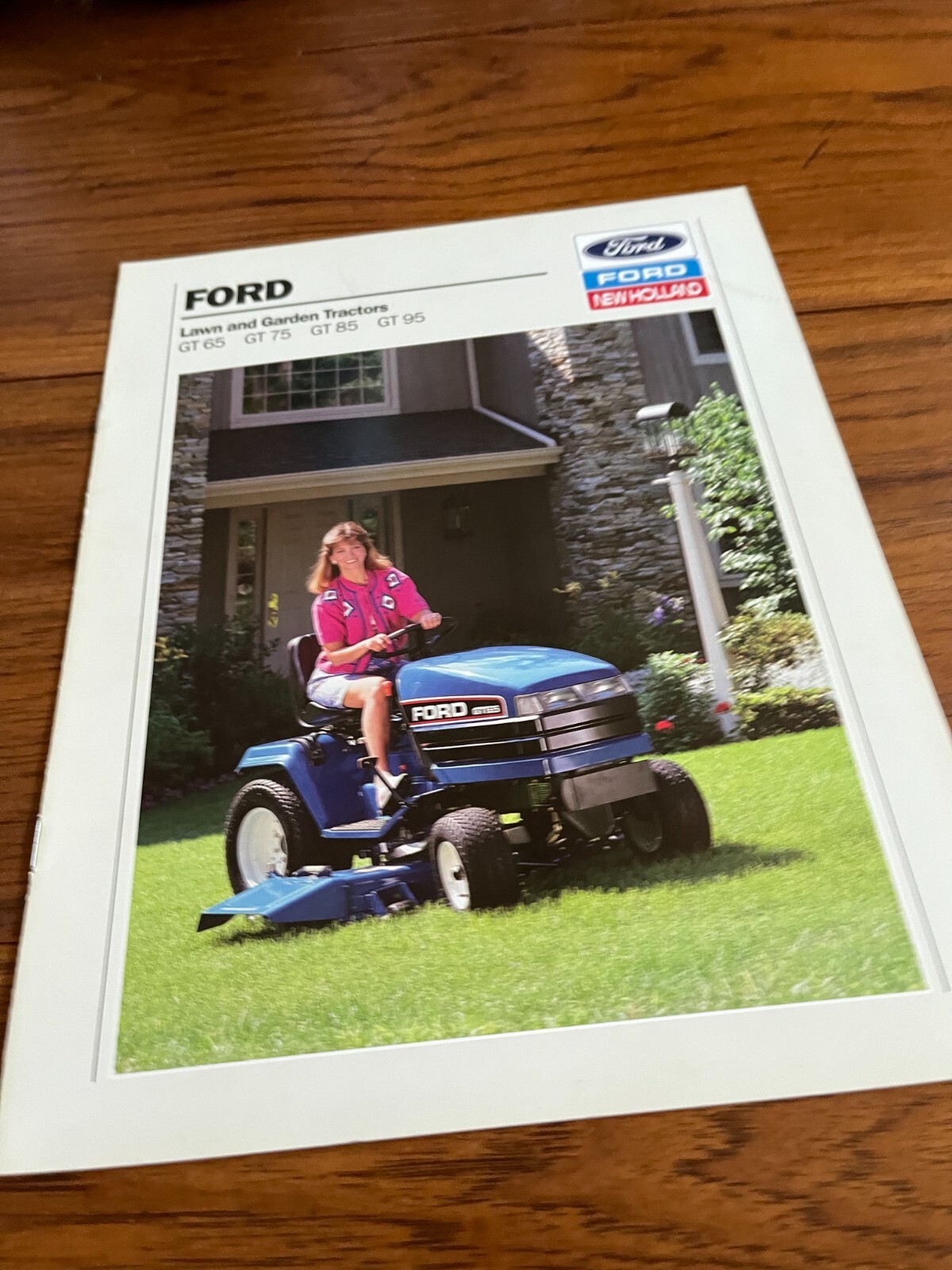 Ford GT65 GT75 GT85 GT95 Lawn & Garden Tractor For 1993 Brochure FCCA