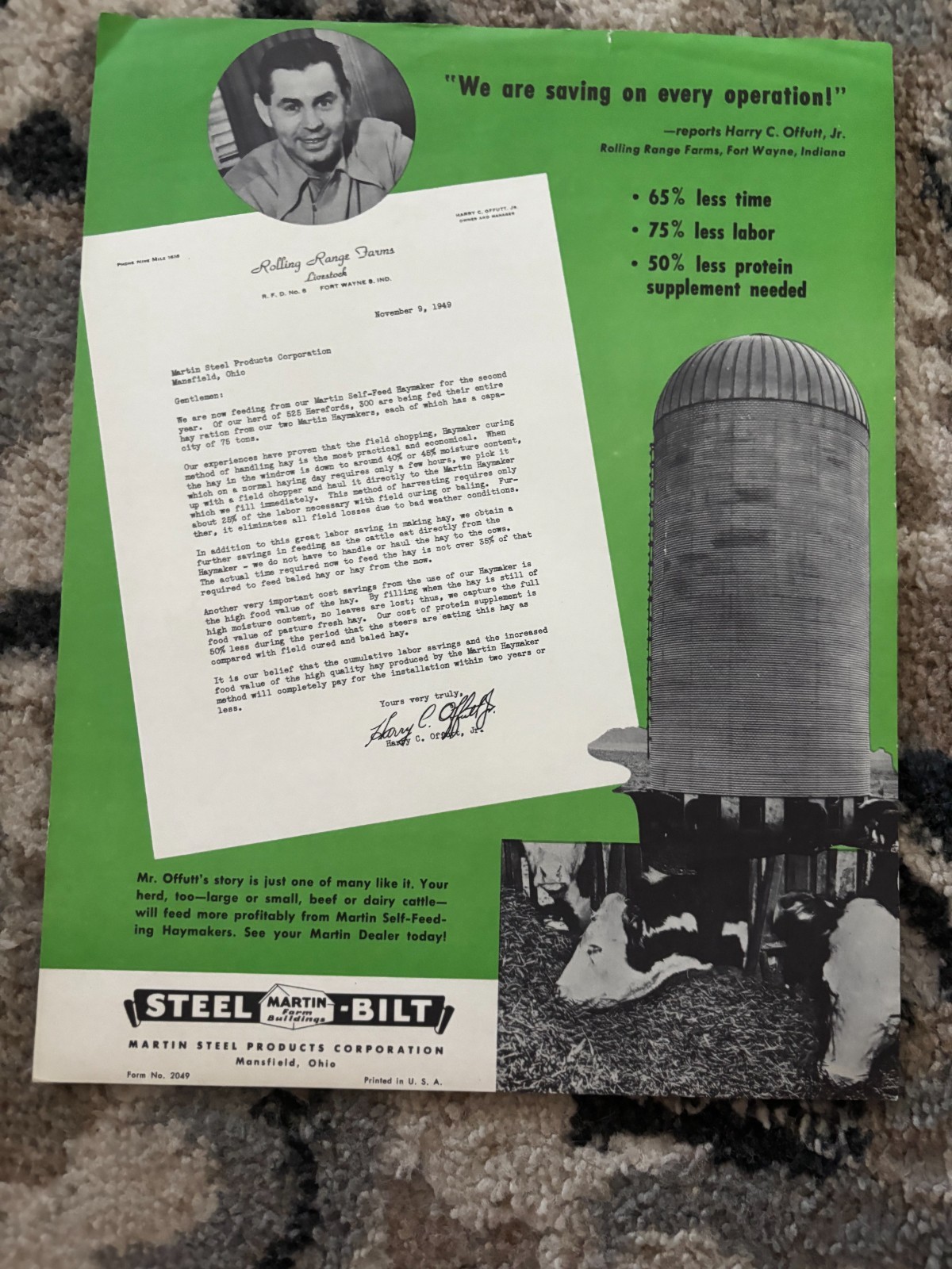 Martin Self Feeding Haymaker Brochure DCPA26