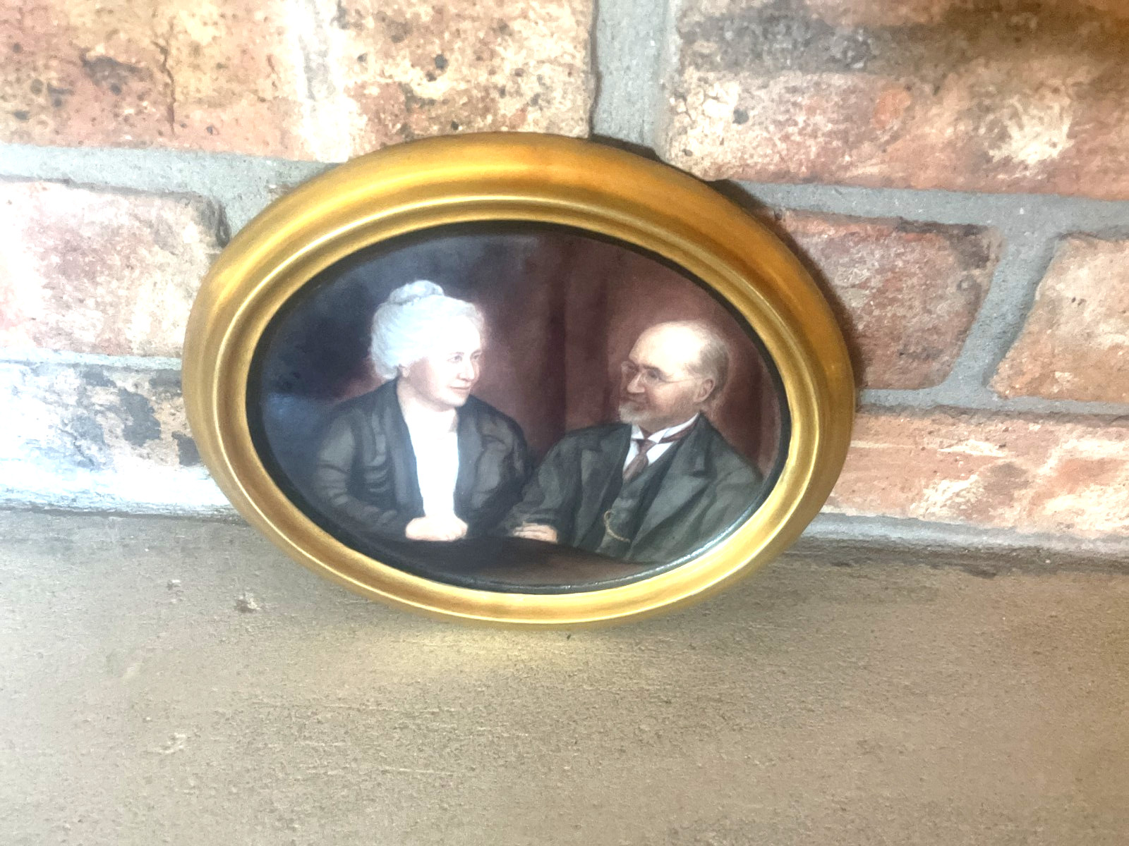 Portrait Painting of German Couple Renaissance to 19th Century Loved Ones