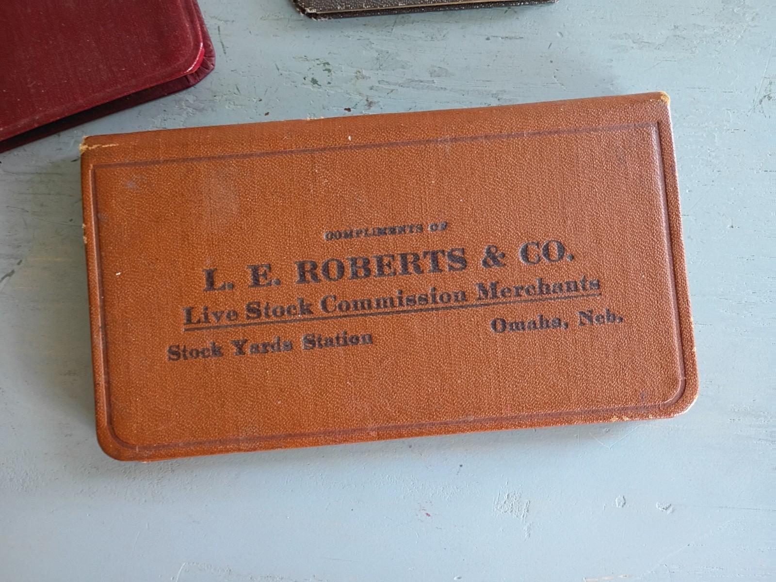 Vintage 1920s 1930s Omaha Stock Yard Memo Books Ralston Livestock Commission