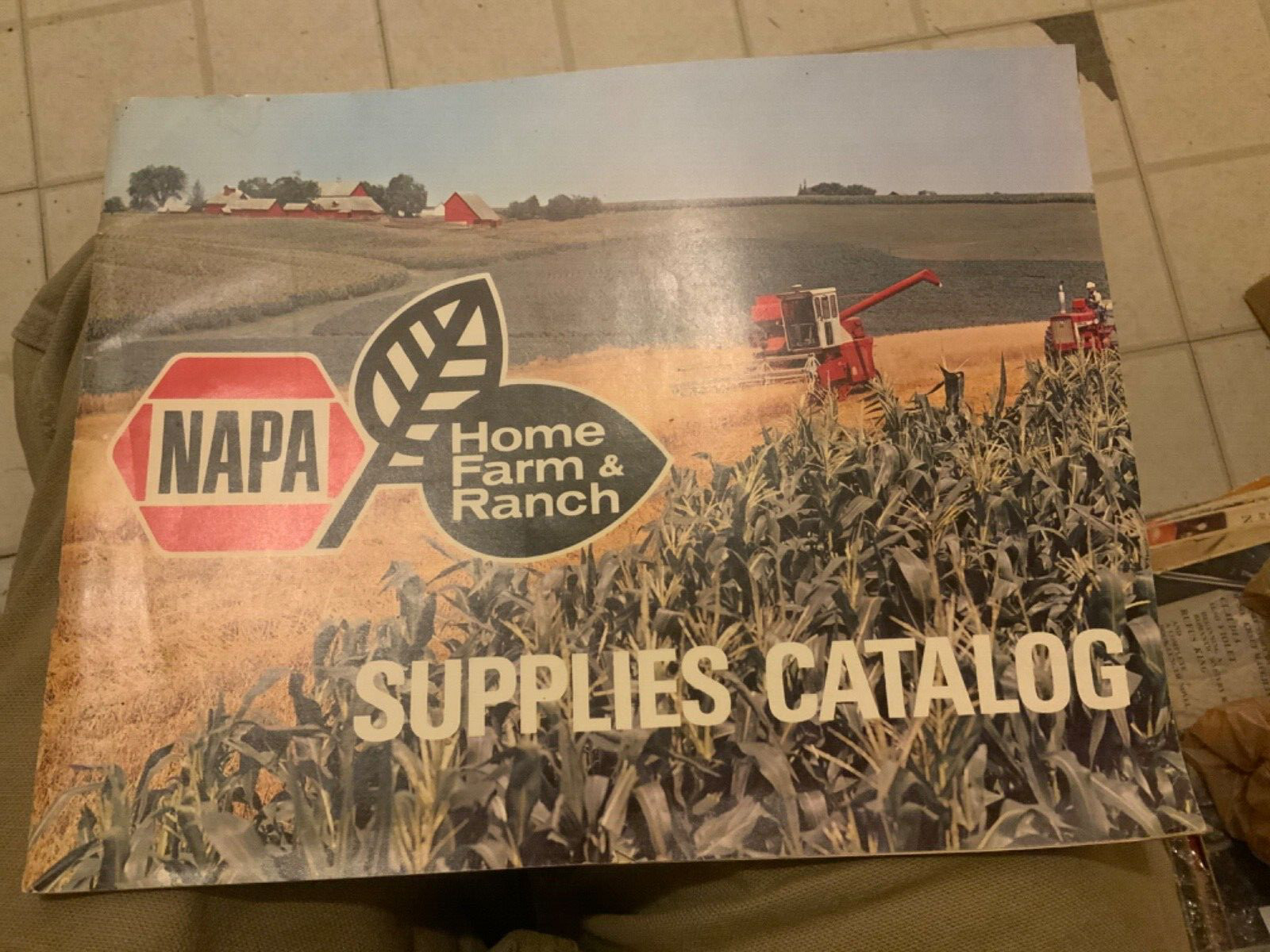 1971 NAPA Home Farm Ranch Supplies Vintage Catalog Part Equipment