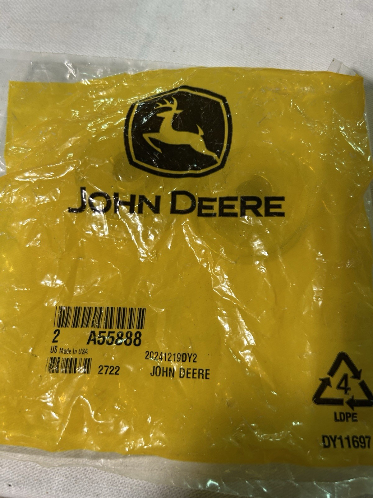 John Deere A55888 Closing Wheel Bushing Set