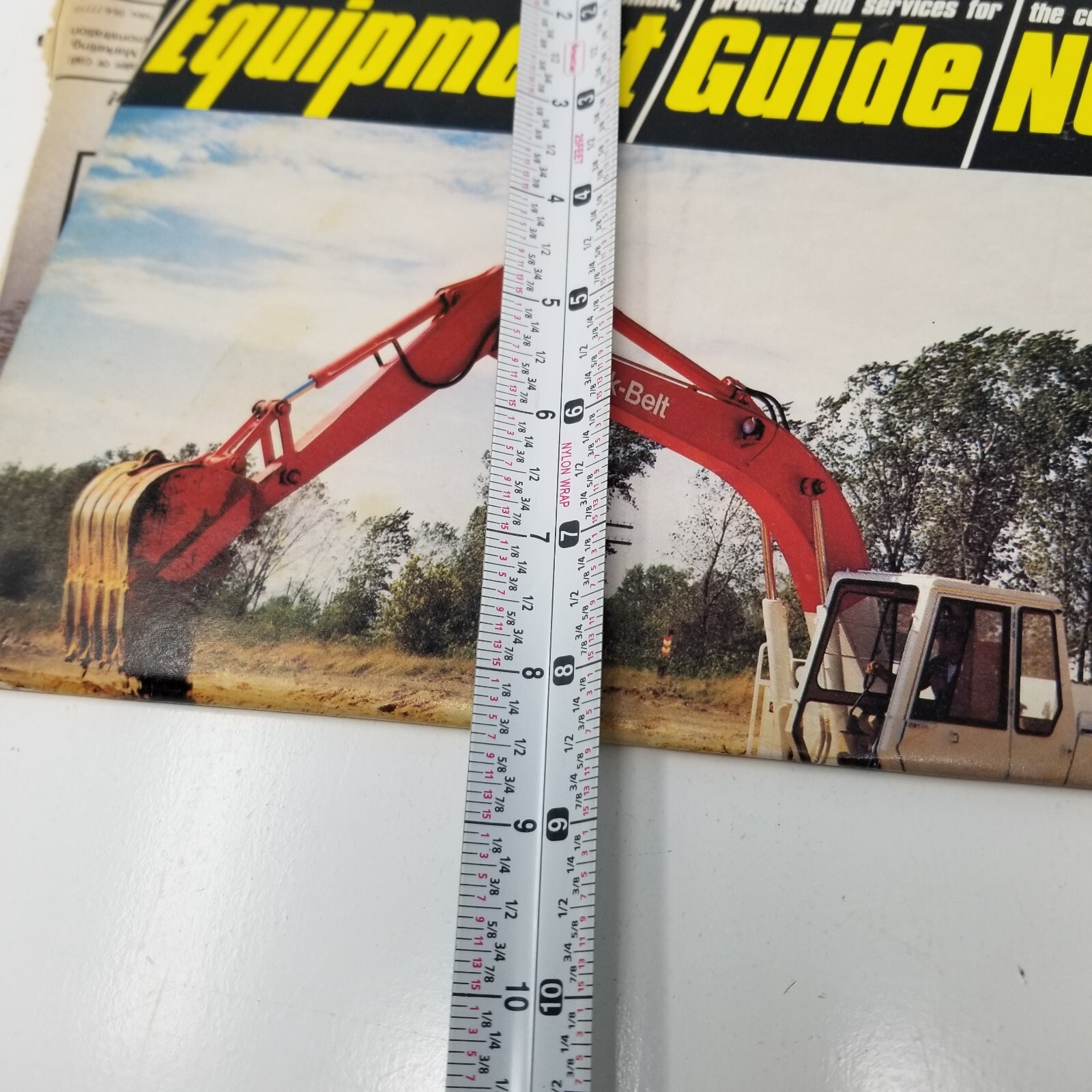 Construction Equipment Guide News March 1985 Hydraulic Excavators