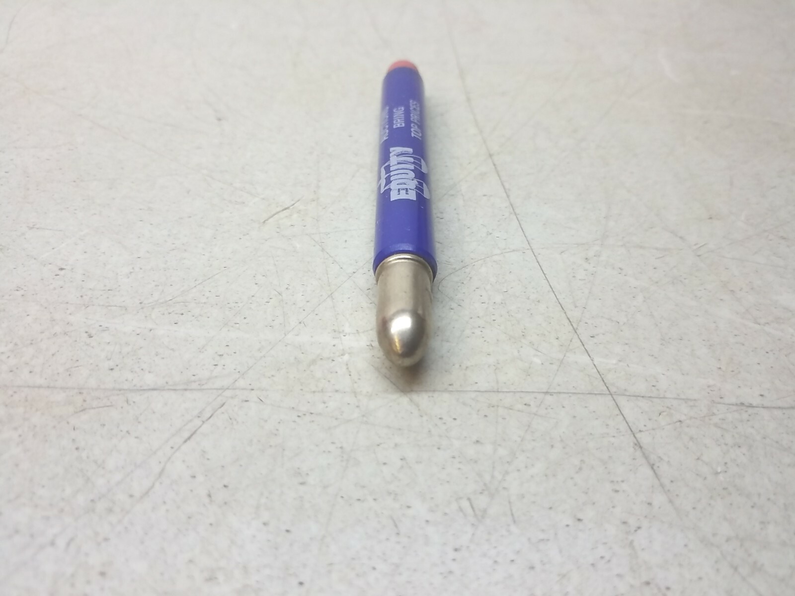 Equity Cooperative Livestock Sales Baraboo Wisconsin Vtg Ag Ad Bullet Pencil