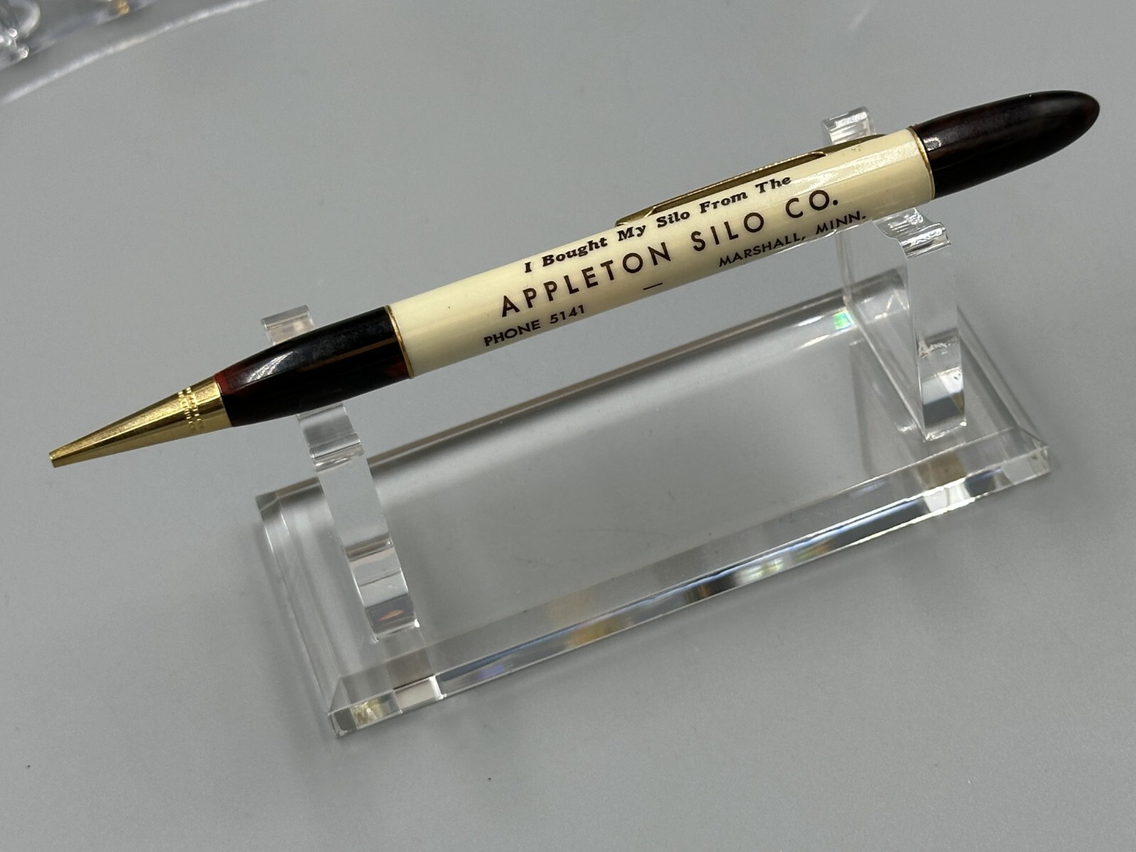 Vintage FARMS FOR SALE Dairyland Radio APPLETON SILO Advertise Mechanical Pencil