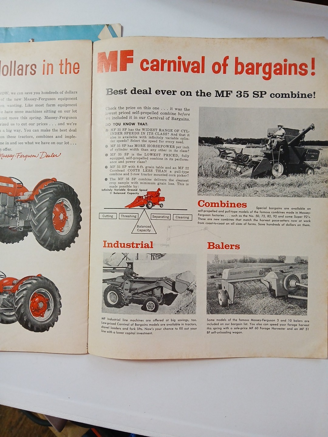 2 Massey Ferguson Farm Profit Magazines For 1962 & 1966