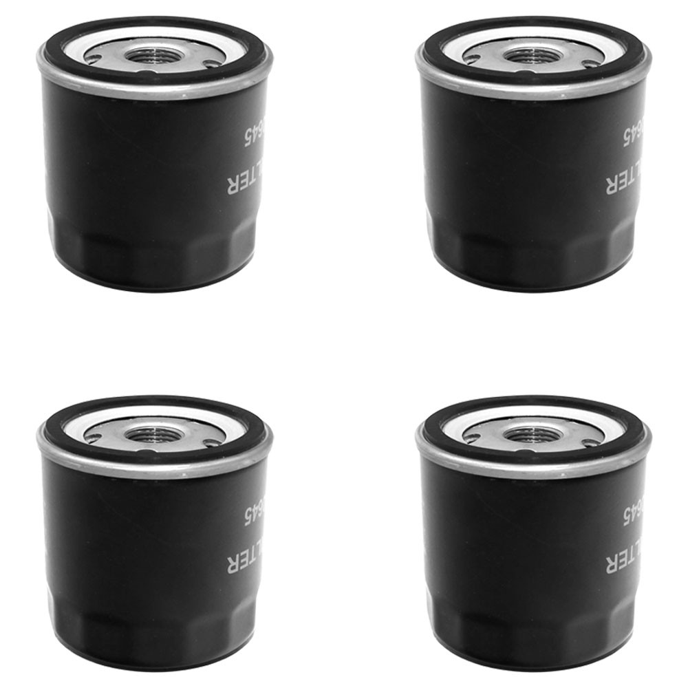 Set of 4 Oil Filters Fits Bobcat Skid Steer Loader 440B 632 642 732 772