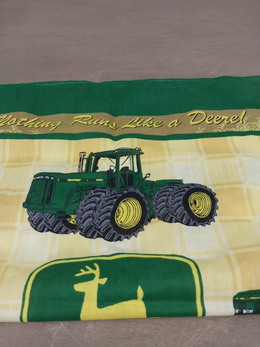 John Deere Tin Locking Carrying Case Pencil Case Tractor Collector