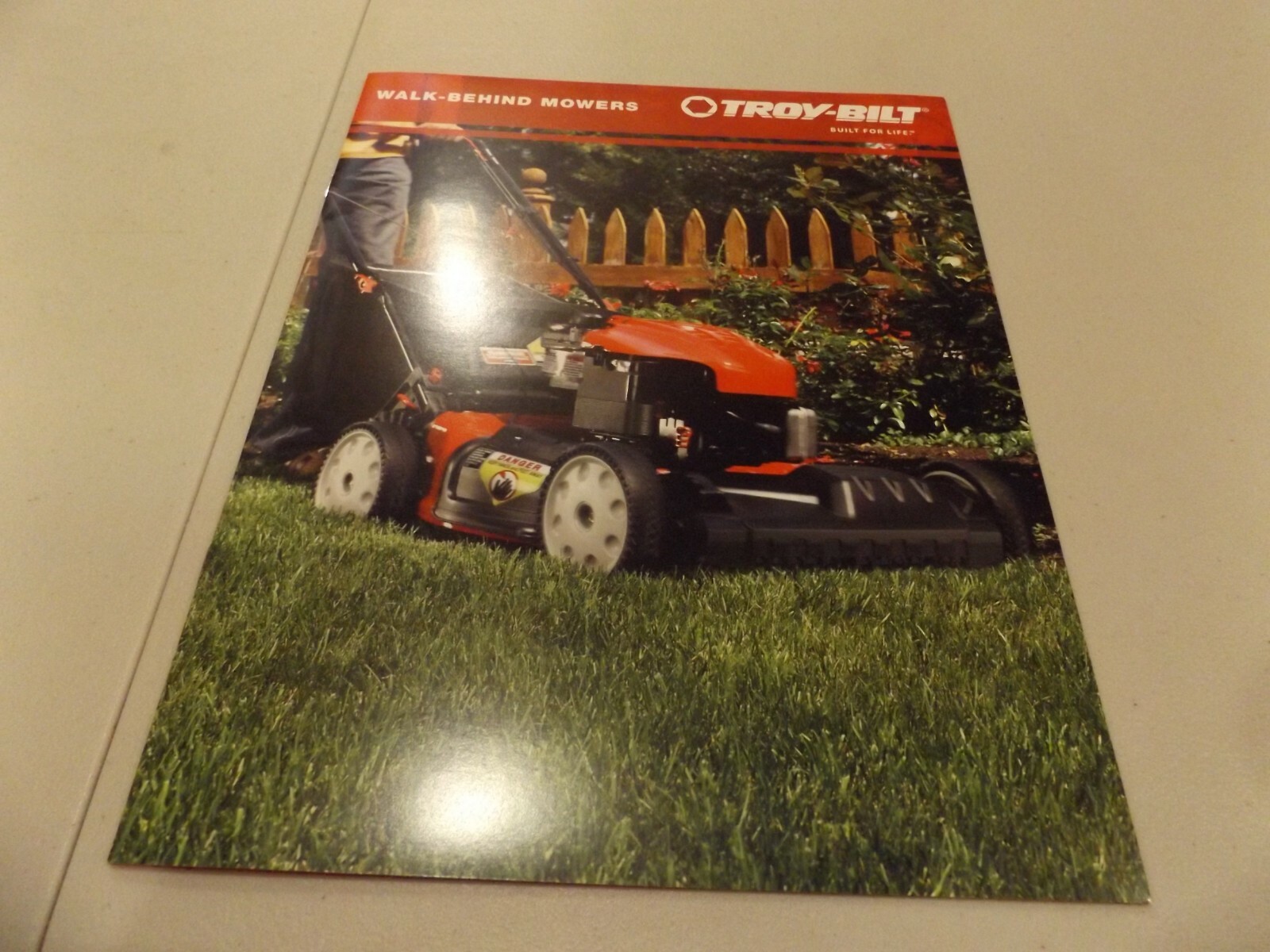 TROY-BILT WALK-BEHIND MOWERS, LIT. # 773-04003 02/10 2010