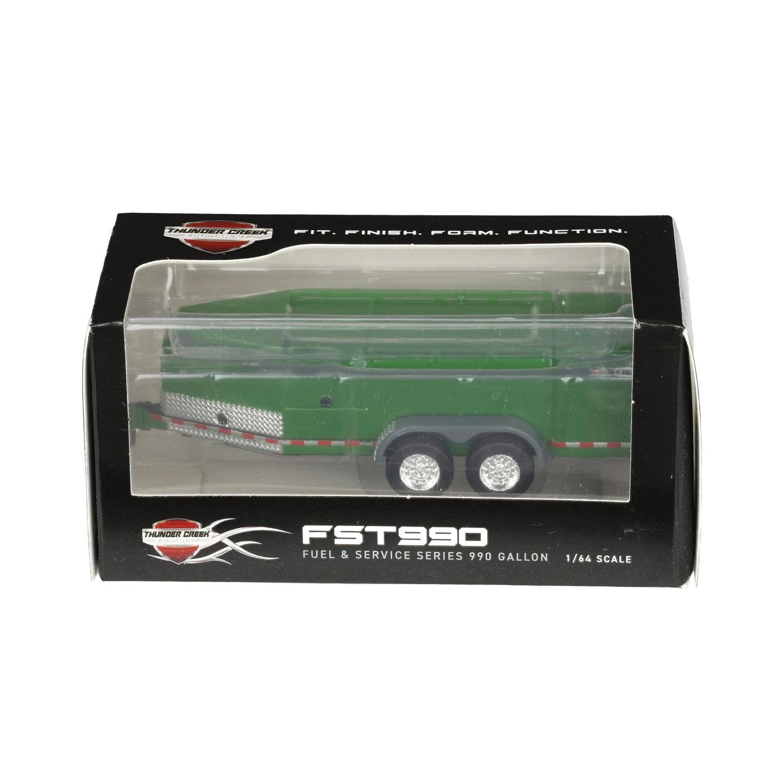 1/64 Thunder Creek FST990 Tandem Axle Fuel Trailer, Green, TCM603