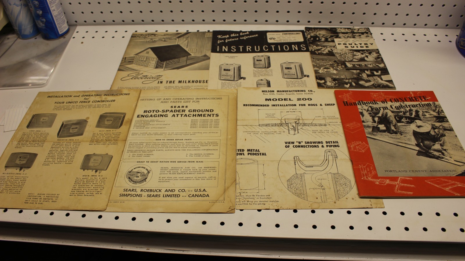 pamphlet instruction lot farm