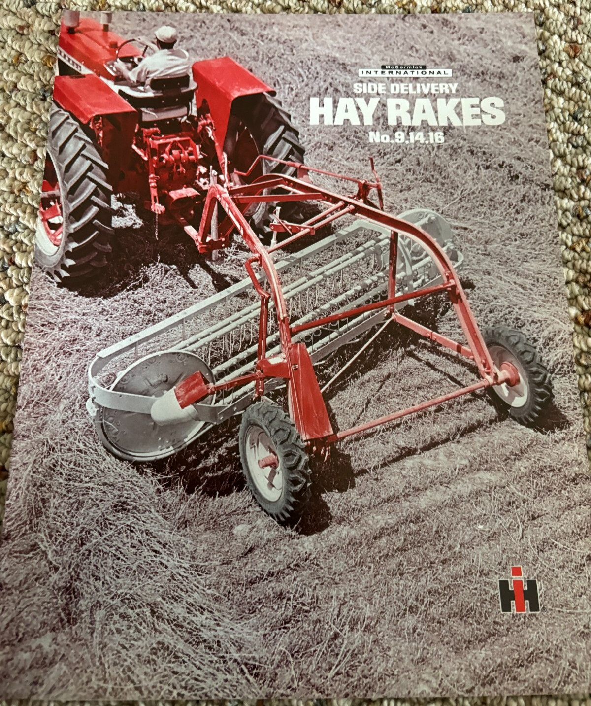 International Harvester 9 14 16 Hay Rakes For 1967 Brochure FCCA25