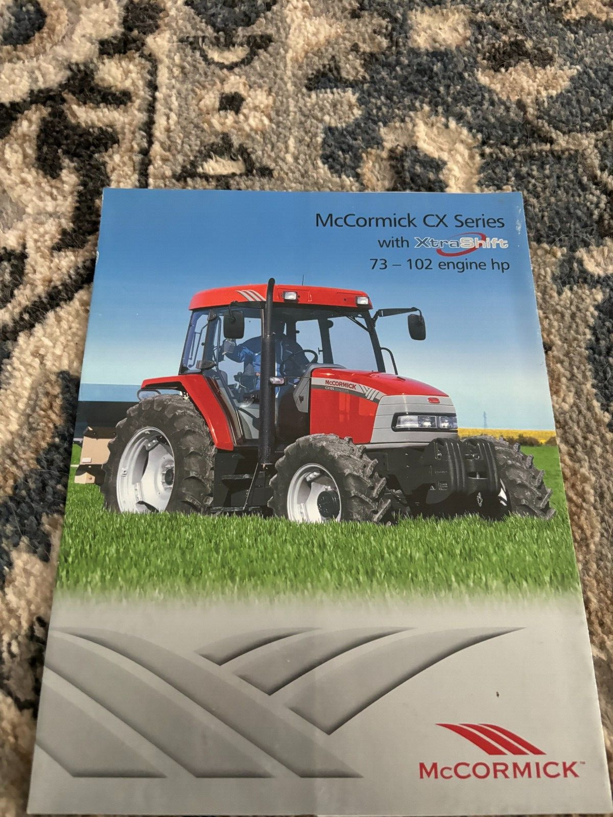 McCormick CX Series Tractor For 2004 Brochure FCCA24