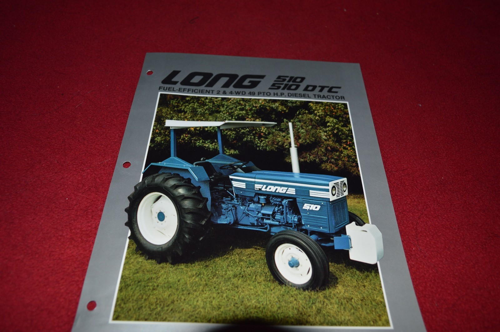 Long 510 510 DTC Tractor Dealer&rsquo;s Brochure DCPA 2337 7-85