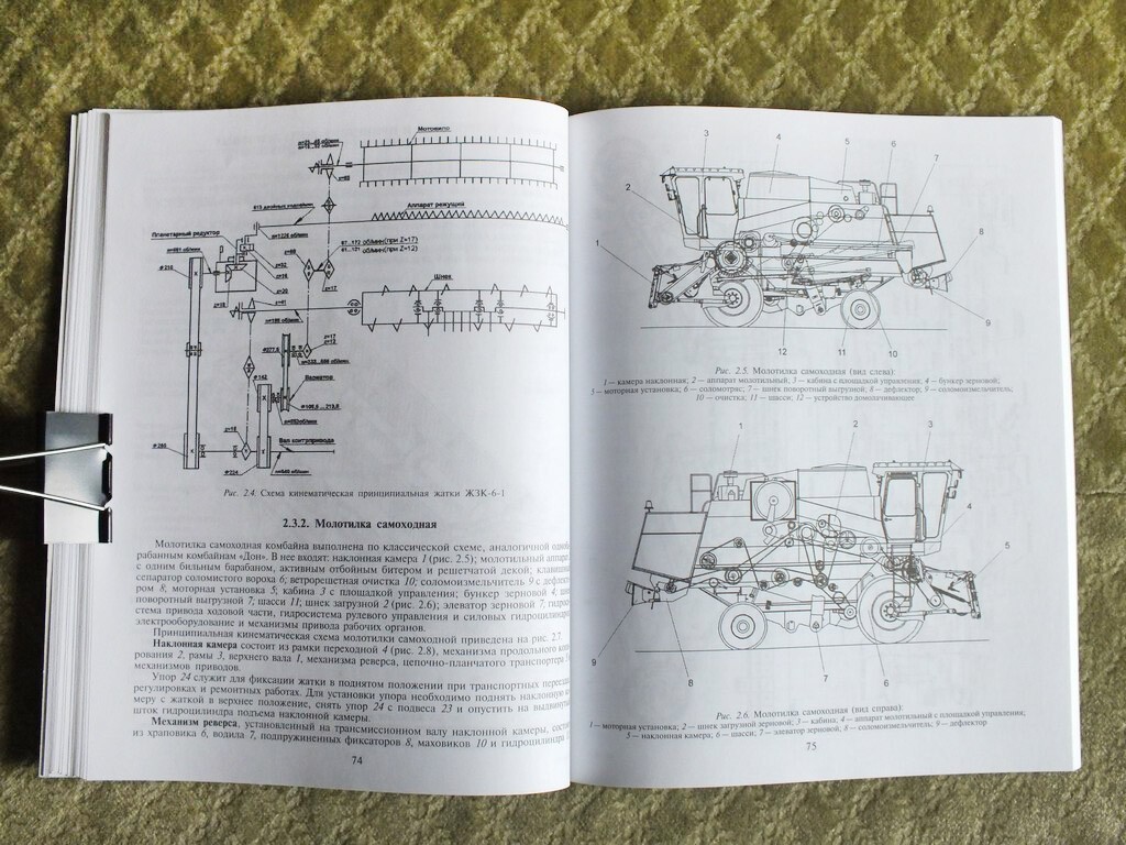 GOMSELMASH POLESIE Farm Equipment Machinery Manual Book PALESSE PALESSIE