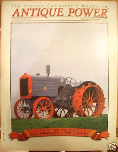 ROCK ISLAND tractor history – Allis Chalmers Model D Motor Grader