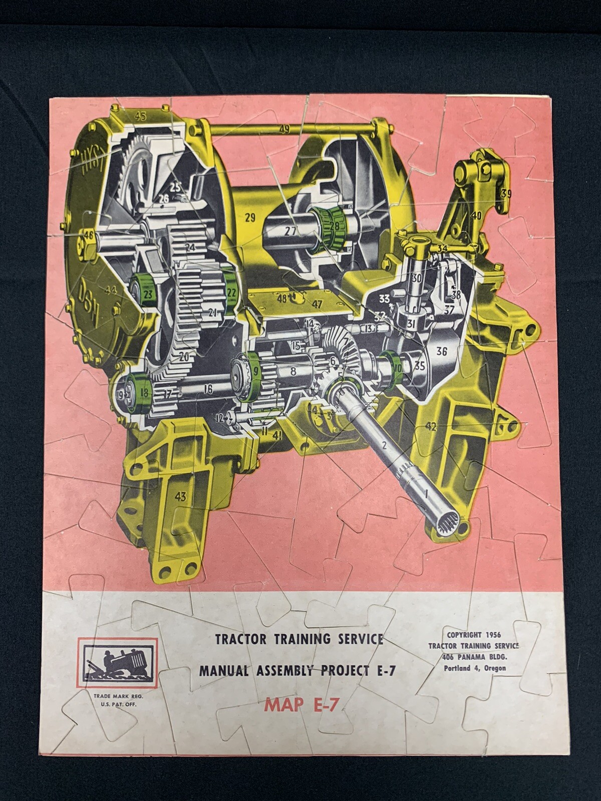 VTG Tractor Training Aid Service Repair Assembly NOS 1954/1956 Puzzle – Lot (6)
