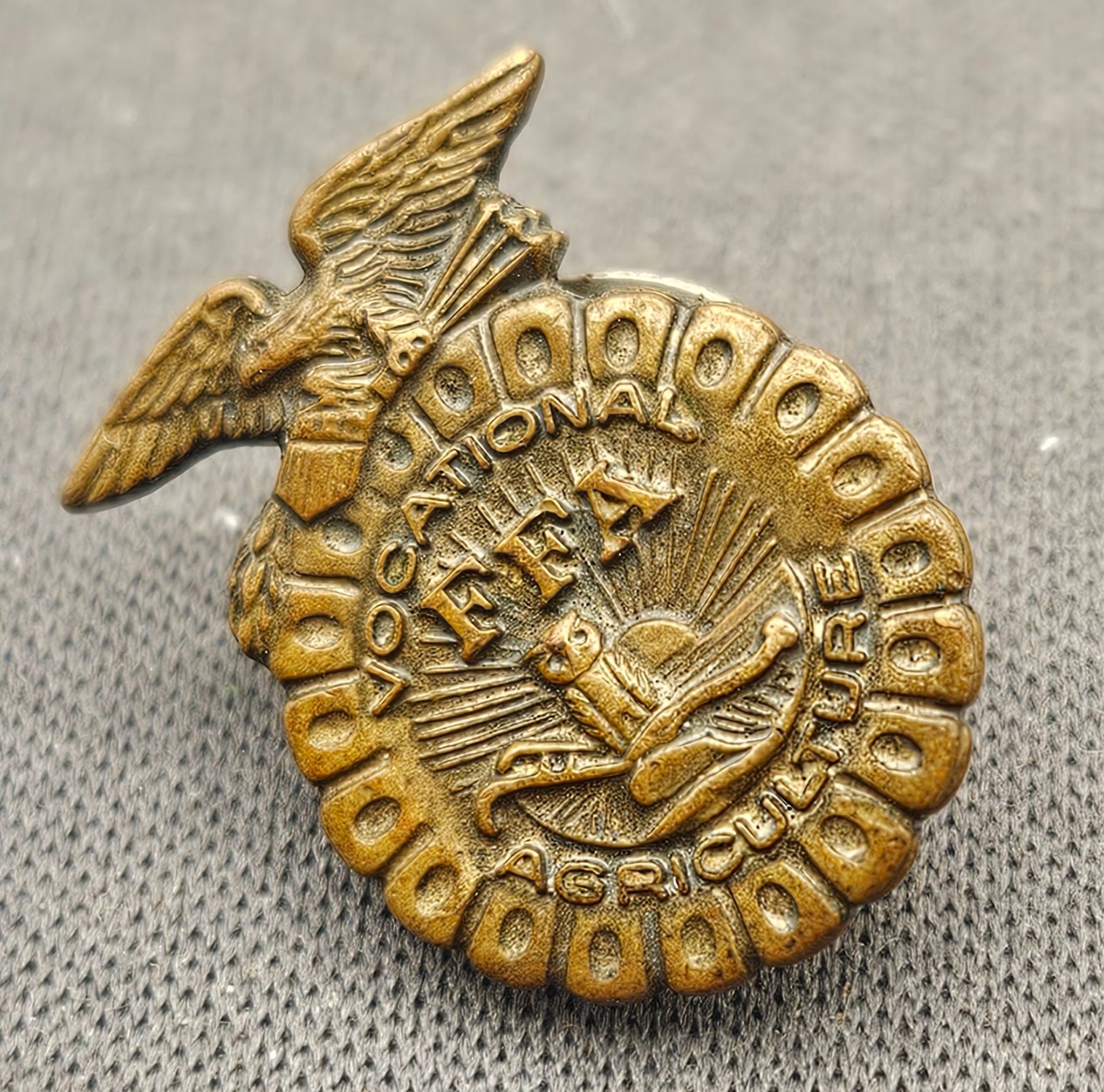 Vtg FFA Future Farmers Of American Lapel Pin Tie Tack Vocational Agriculture