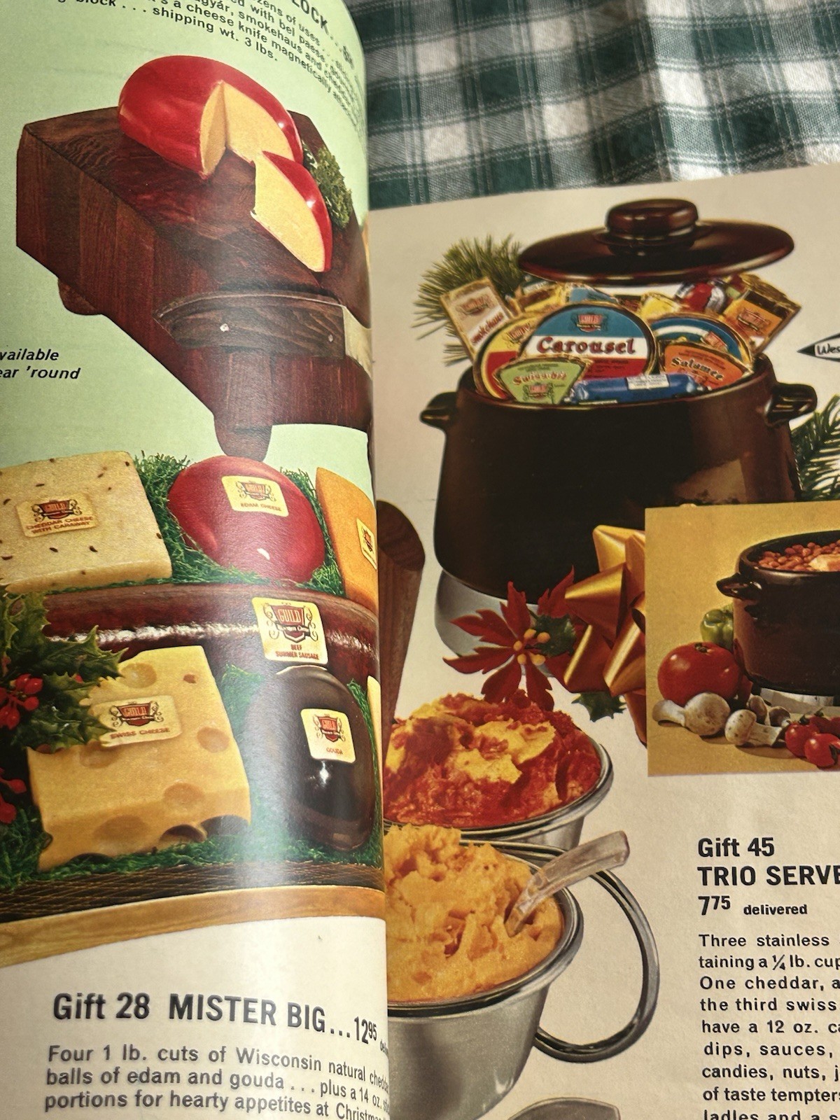Vintage 1973 WISCONSIN CHEESE MAKERS GUILD Catalog 39 Pgs