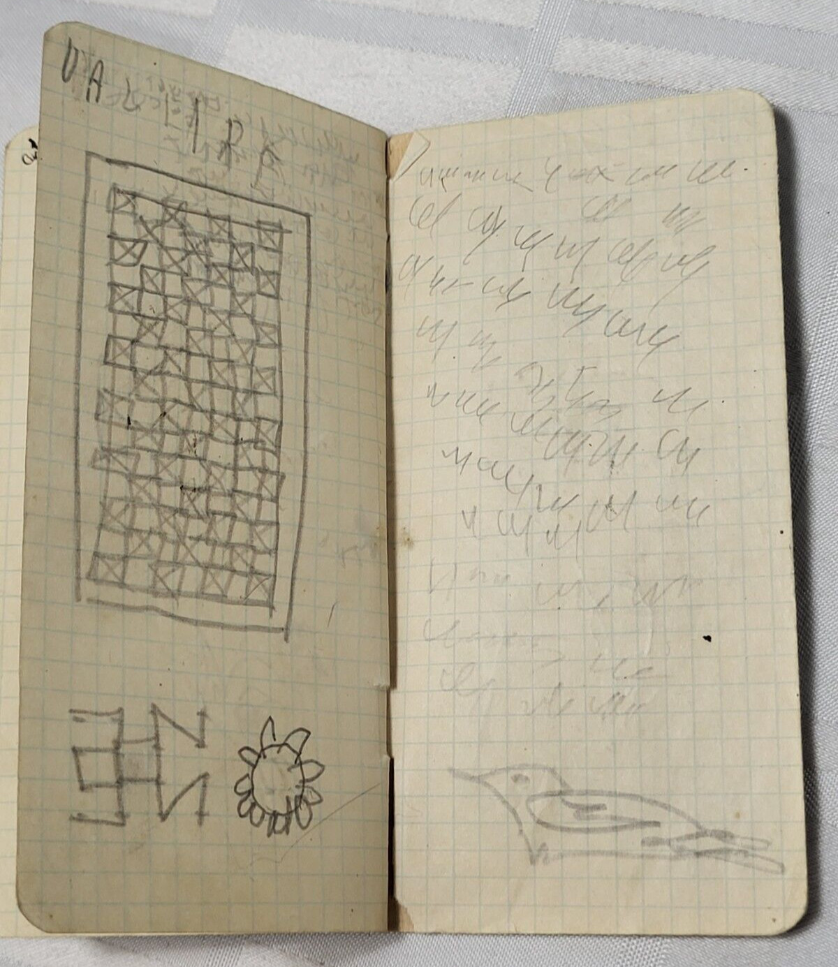 1940&rsquo;S PLYMOUTH TWINE POCKET NOTEBOOK CALENDAR ANTIQUE ADVERTISING FARMING ROPE