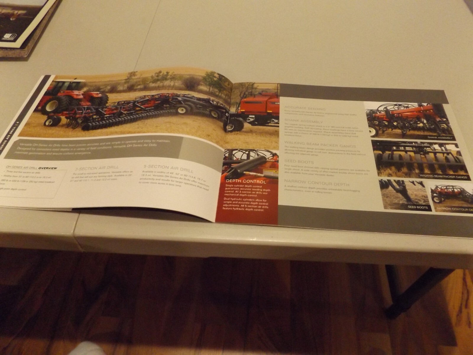 VERSATILE PRECISION SEEDING , AIR CARTS & DRILLS, LIT # 8900209 2013