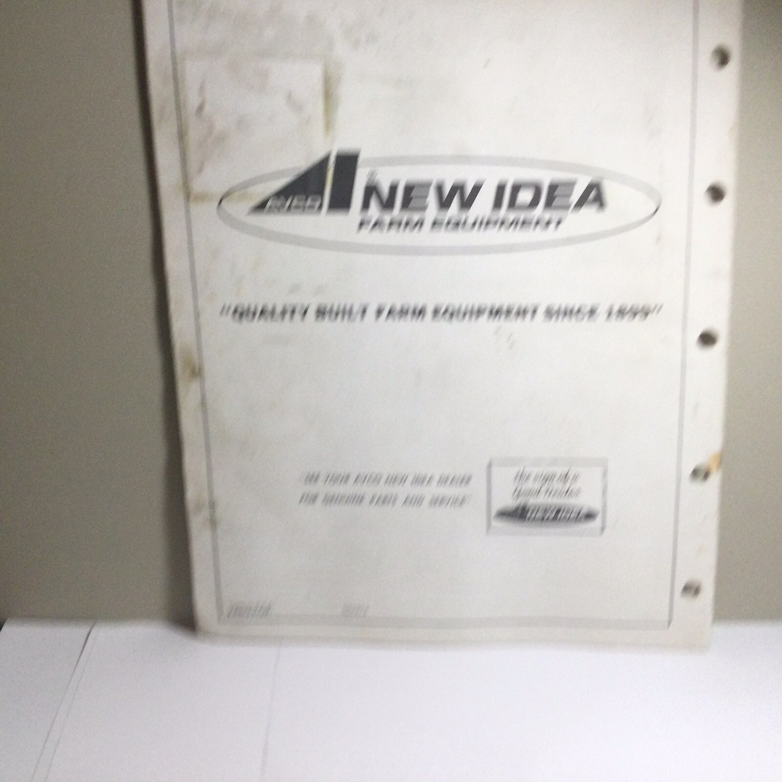 1954 AVCO NEW IDEA FARM EQUIPMENT OPERATOR’S MANUAL BEAN/GRAIN PLATFORM 713S 716