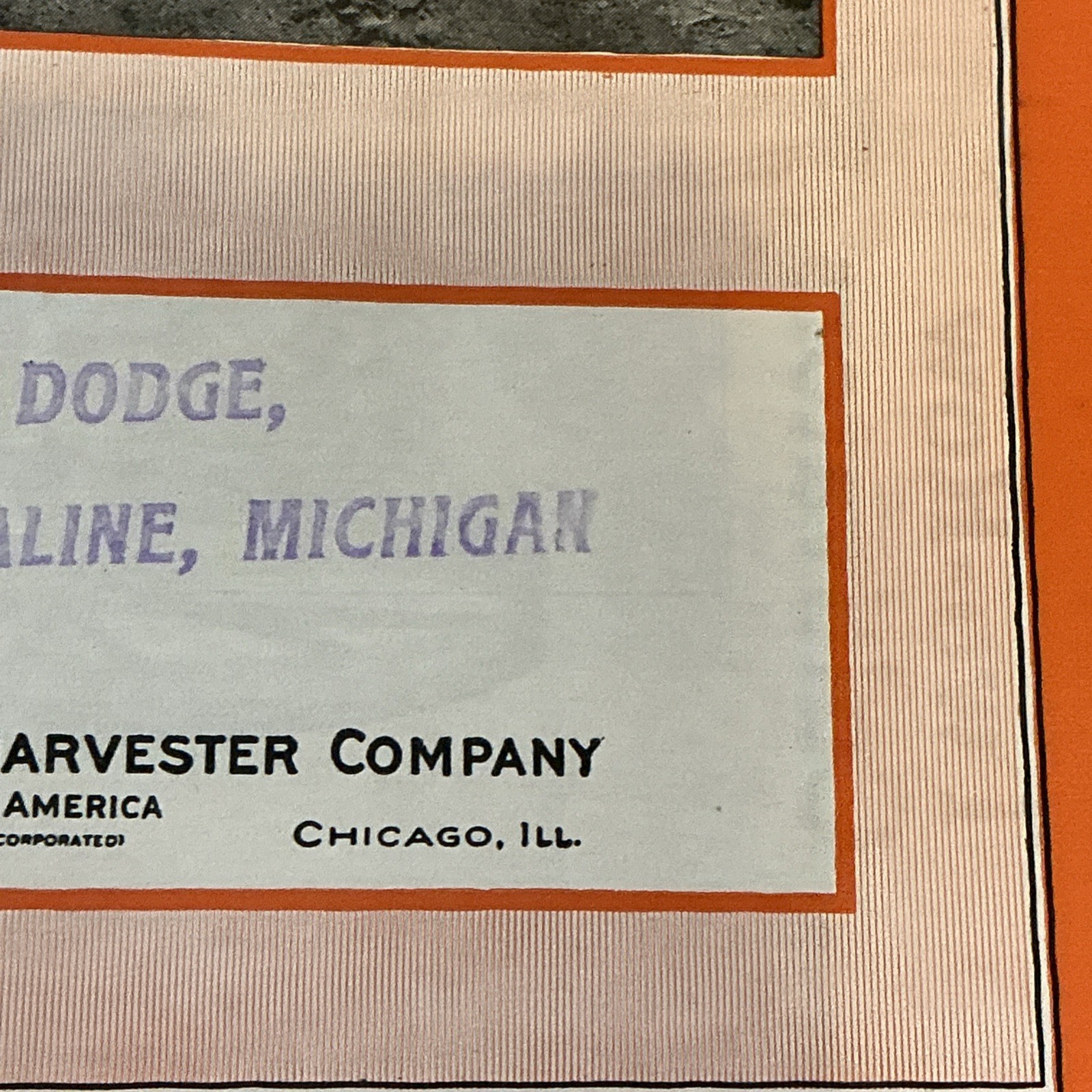 Vintage Original McCormick Cultivators Brochure As Is INV-P0931