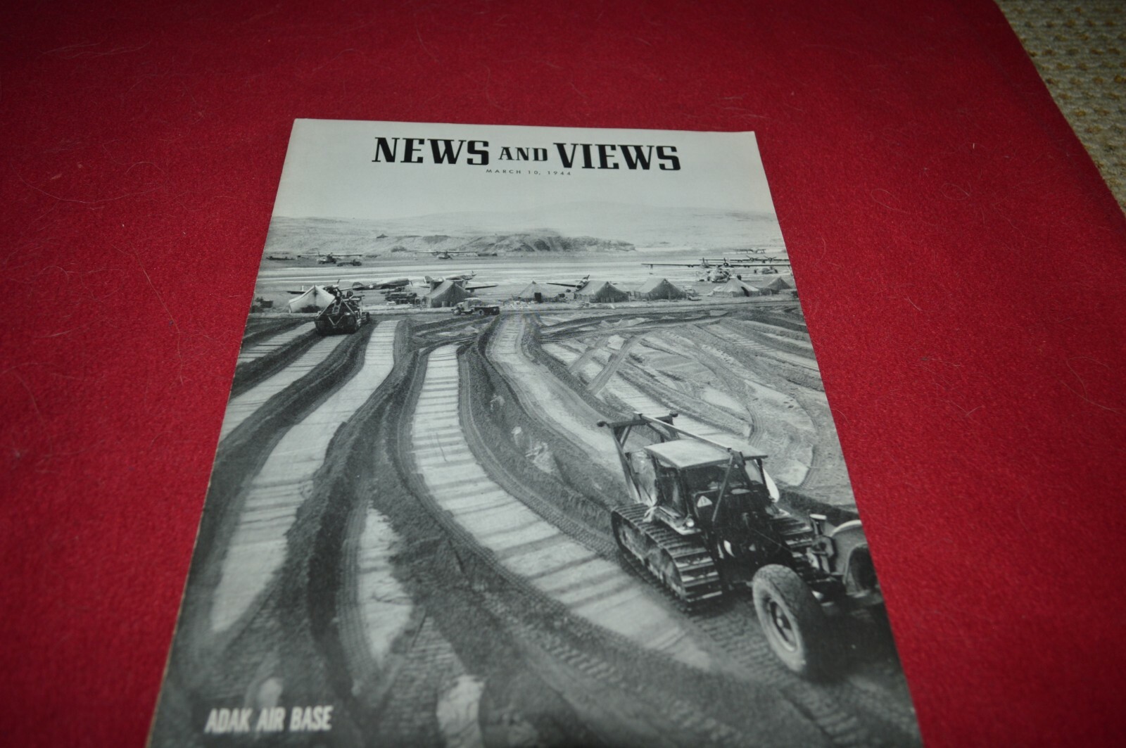 Caterpillar Employee Magazine News & Views Mar 10 1944 Dealer&rsquo;s Brochure AMIL16