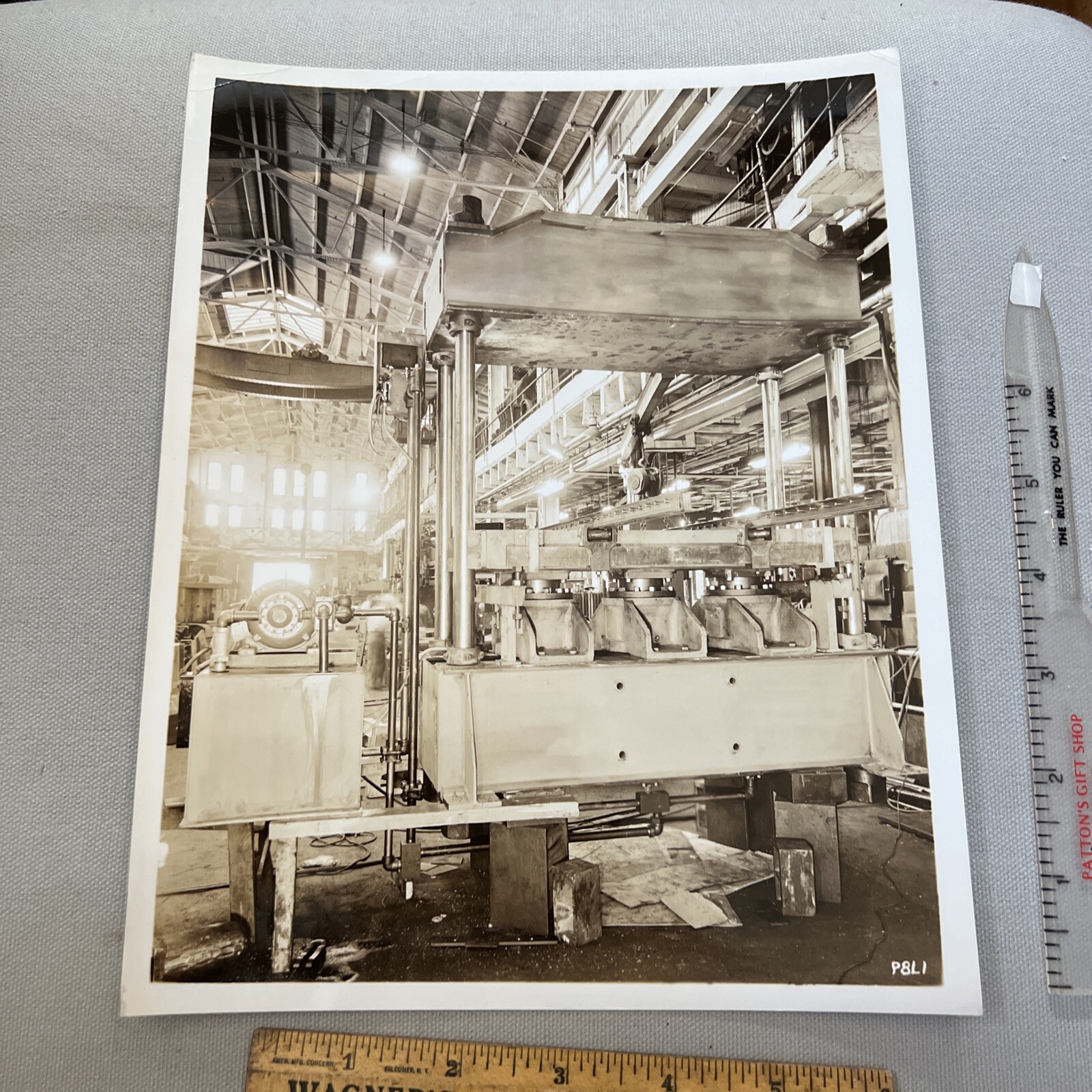 Vntg 1950s York Pa AB Farquar Co. Official Archive Photograph Early Machinery