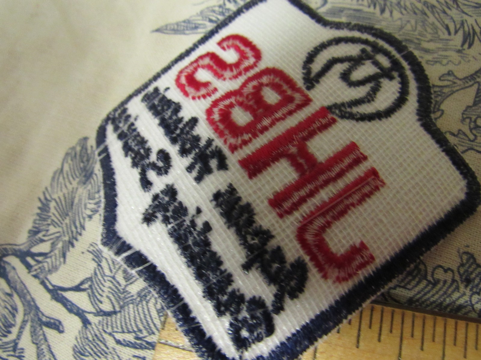 Vtg. « JHBS » Japan Holstein Breeding Service Employee Embroidered Patch