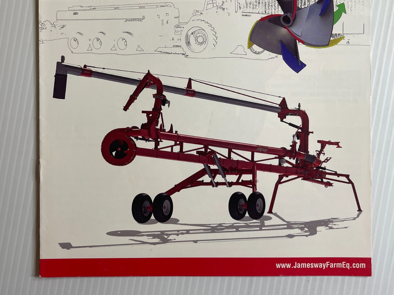 Jamesway Pumpeller Lagoon Pump Sales Brochure 2000s (Showroom Sales Book)
