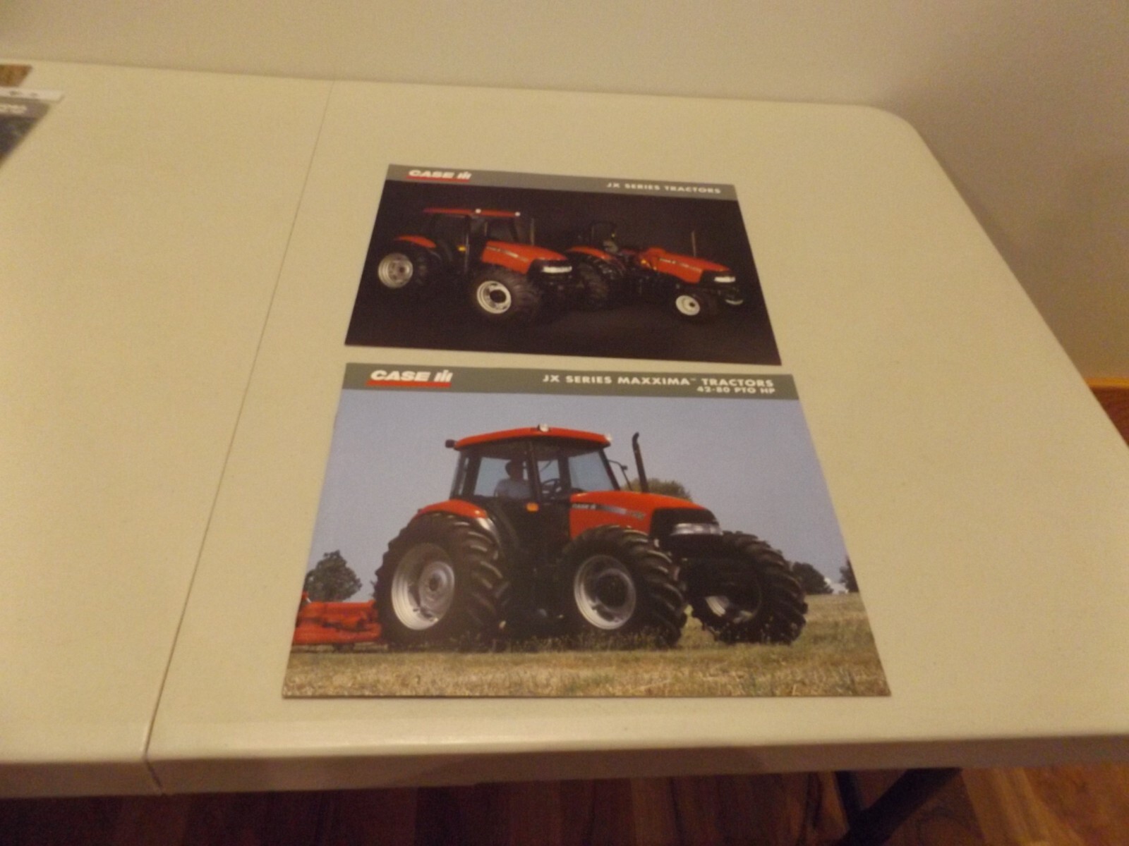 2-pc. CASE-IH JX SERIES TRACTORS , LIT # AE-496052 2002, AE-551023 2003