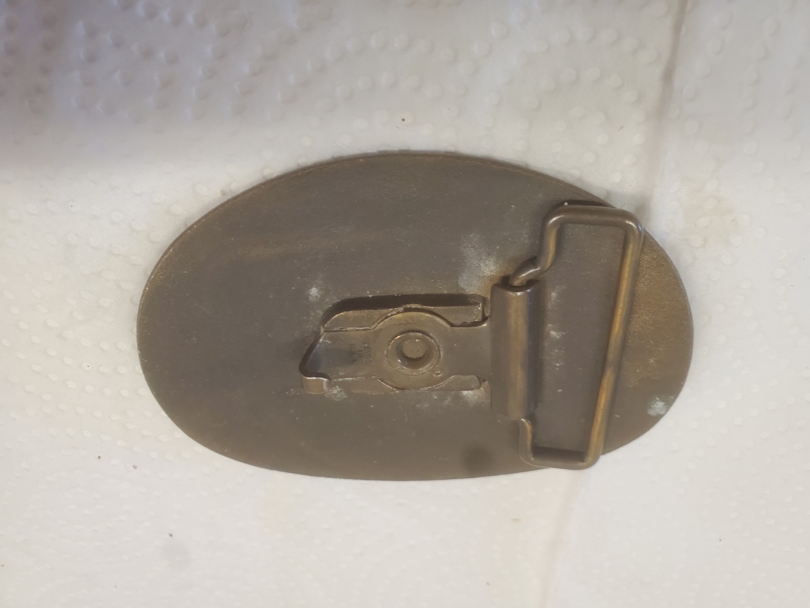 3-1/2&Prime; X 2-1/2&Prime; Metal Belt Buckle Bush Hog Mowers Farm & Ranch