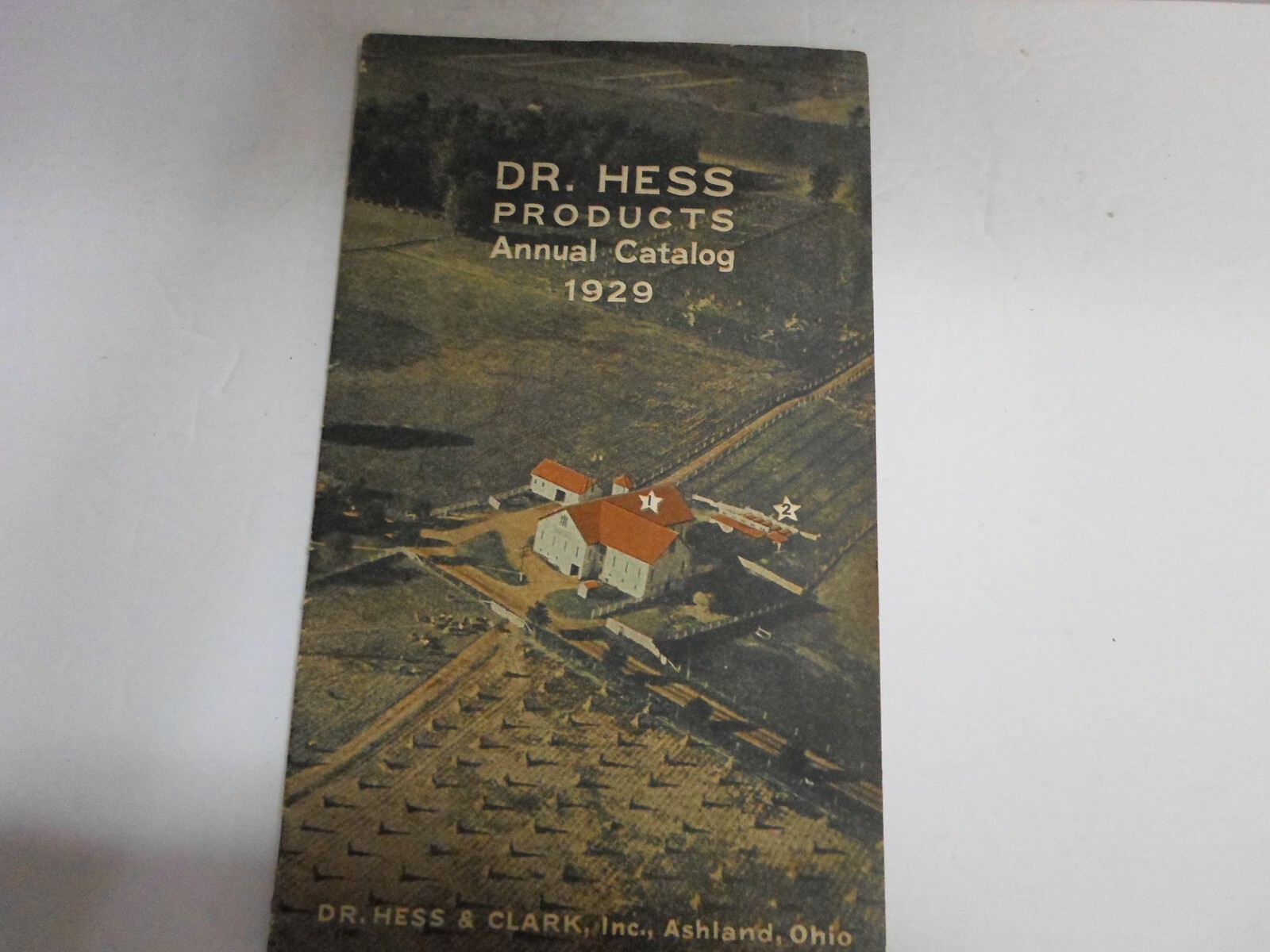 Dr Hess Products 1929 and 1931 Catalog Ashland Ohio
