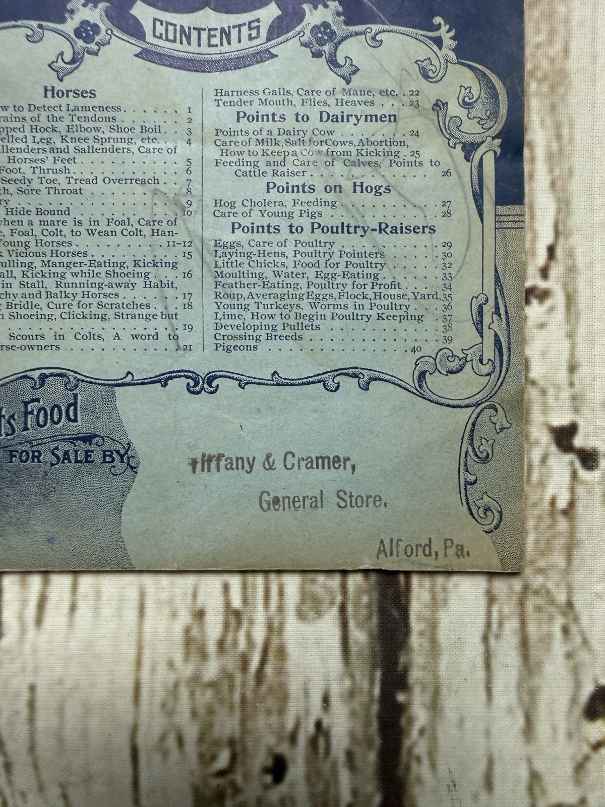 VTG Pratts Hand Book For Farmers Horse Owners Dairymen & Poultry Keepers Book